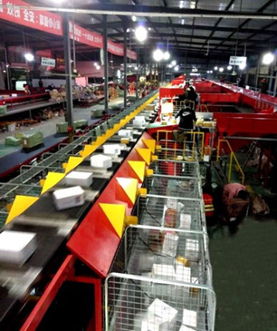 性价比高的快递自动分拣机源头厂家(图1)